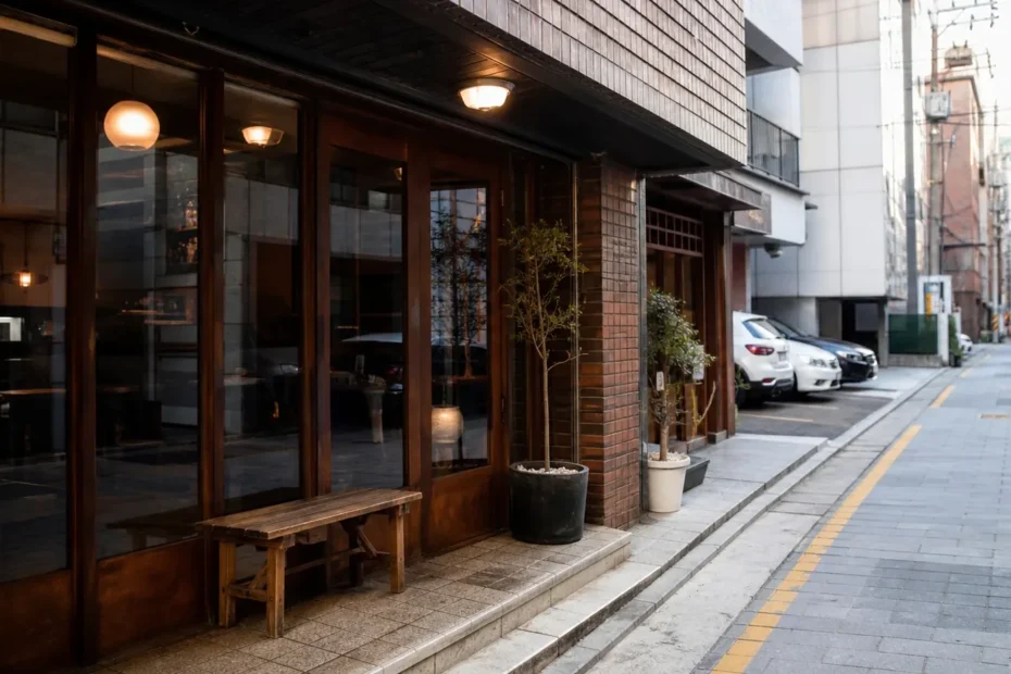 강남 지역 recommendation 방문 전 확인사항을 소개하는 사실적인 참고 이미지