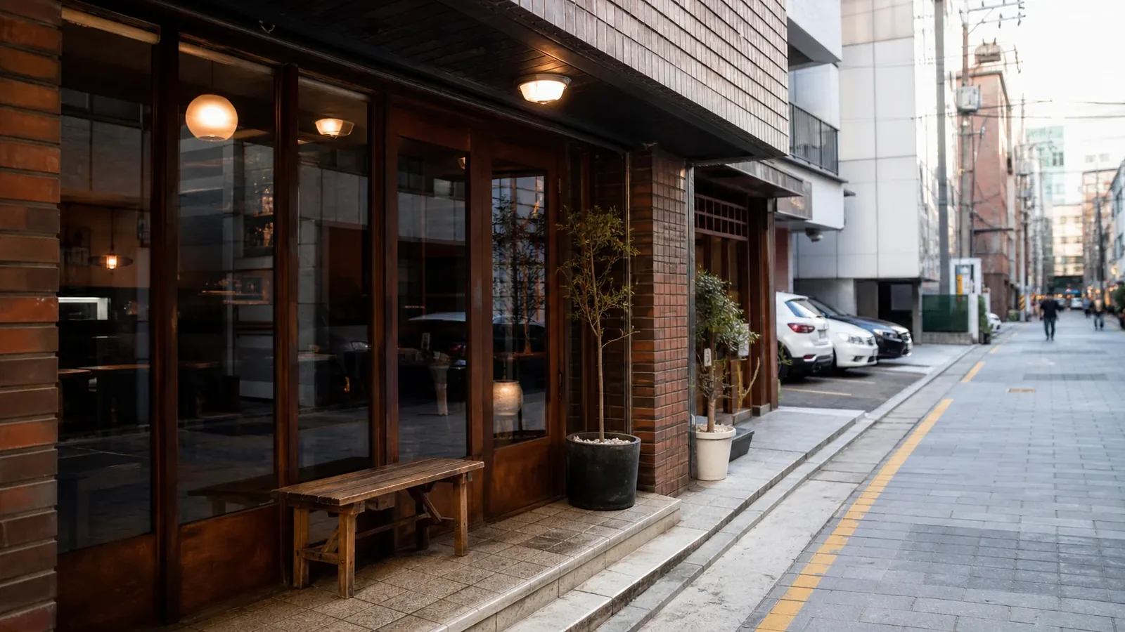 강남 지역 recommendation 방문 전 확인사항을 소개하는 사실적인 참고 이미지