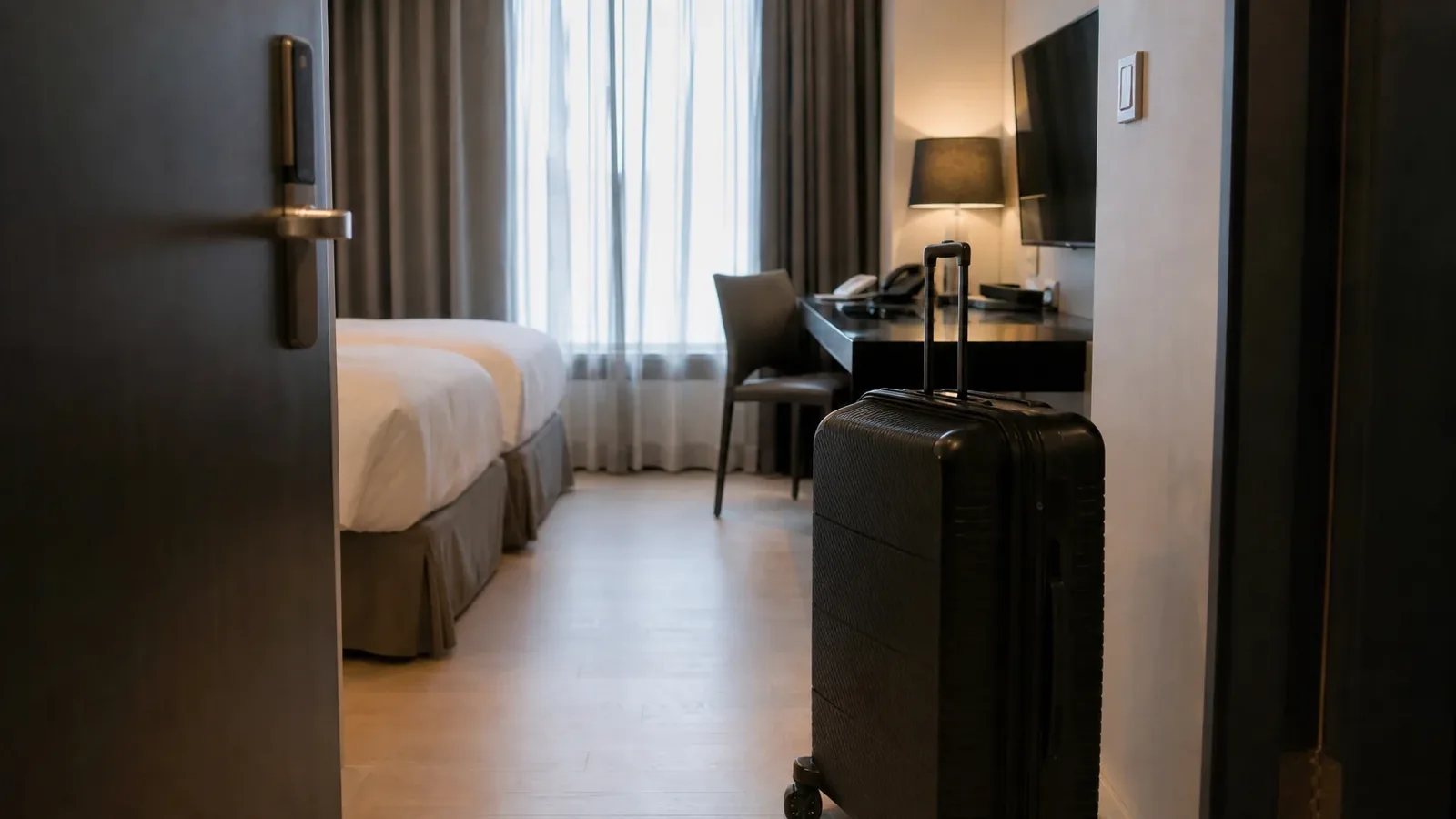 강남 지역 lodging 방문 전 확인사항을 소개하는 사실적인 참고 이미지